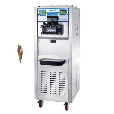 qualité Snack Factory Compressor Mini 2 +1 Mixers Snow Frozen Yogurt Taylor Soft Ice Cream Machine usine